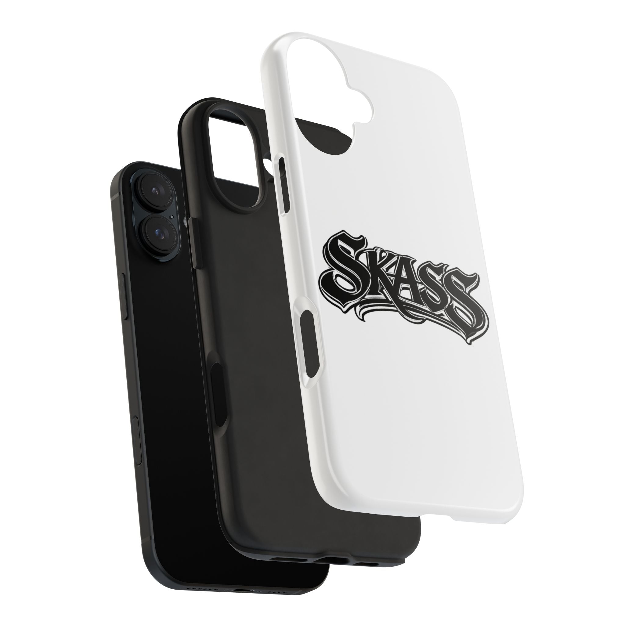 Skass Tough Phone Case — Rugged Protective Phone Cover with Bold Graffiti Logo