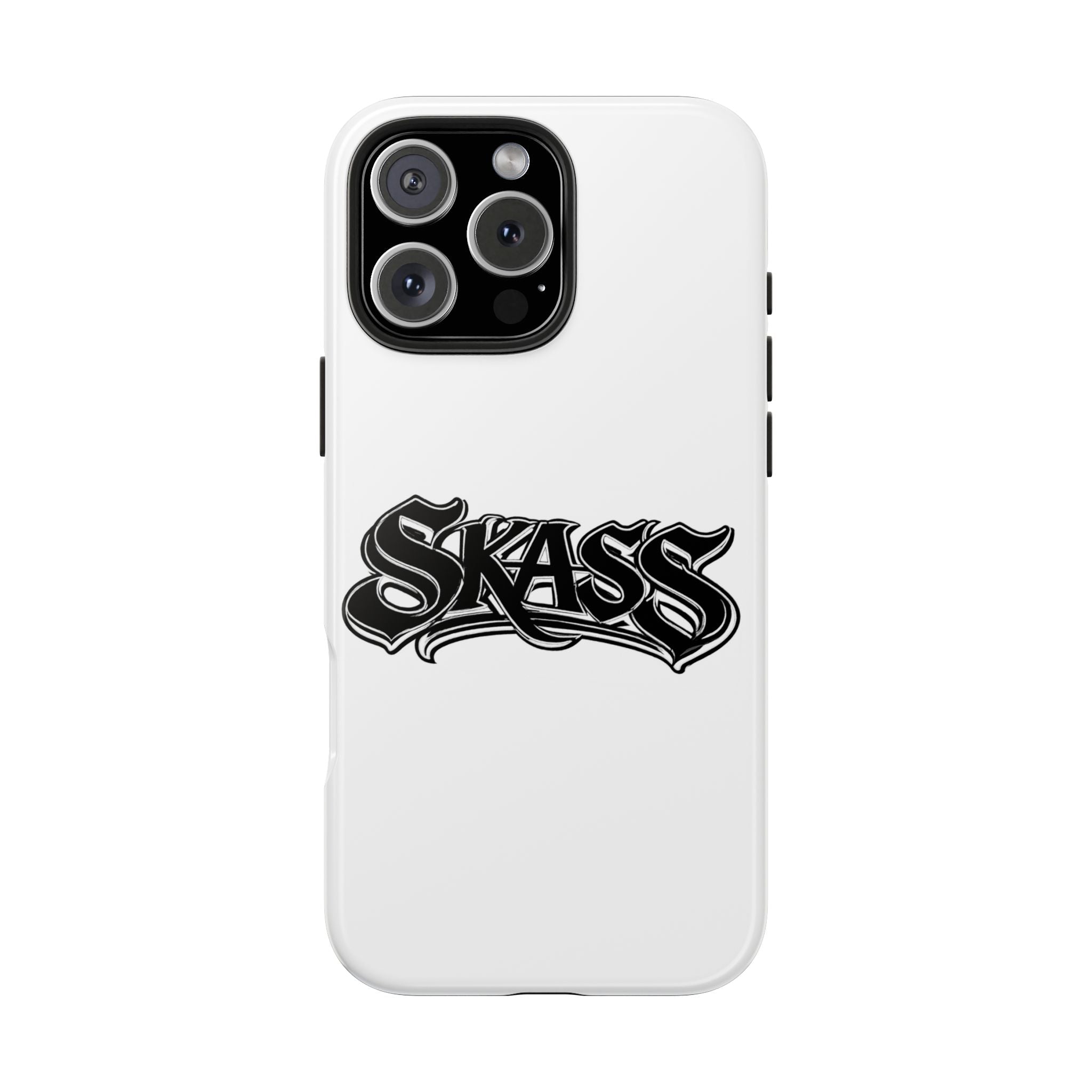 Skass Tough Phone Case — Rugged Protective Phone Cover with Bold Graffiti Logo