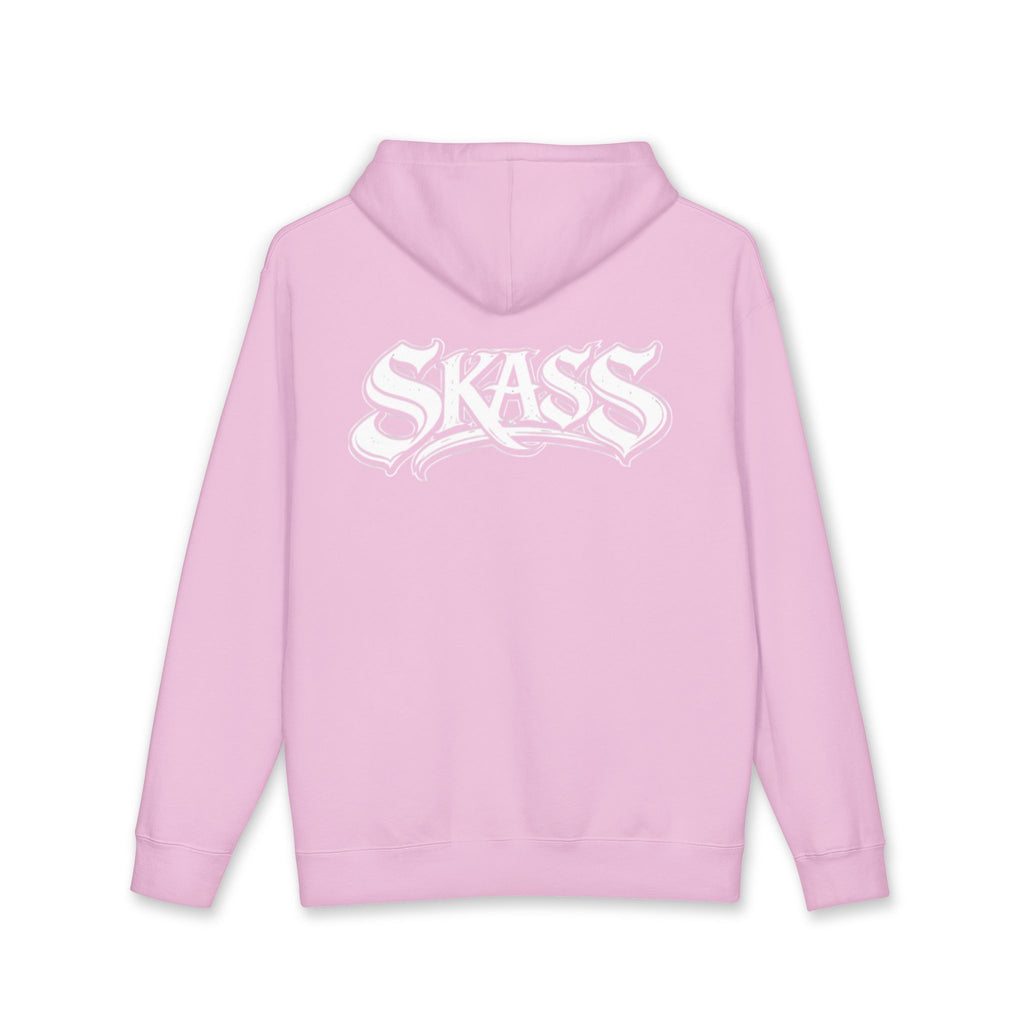 Skass Logo Hoodie — Retro Band-Inspired Graphic Pullover