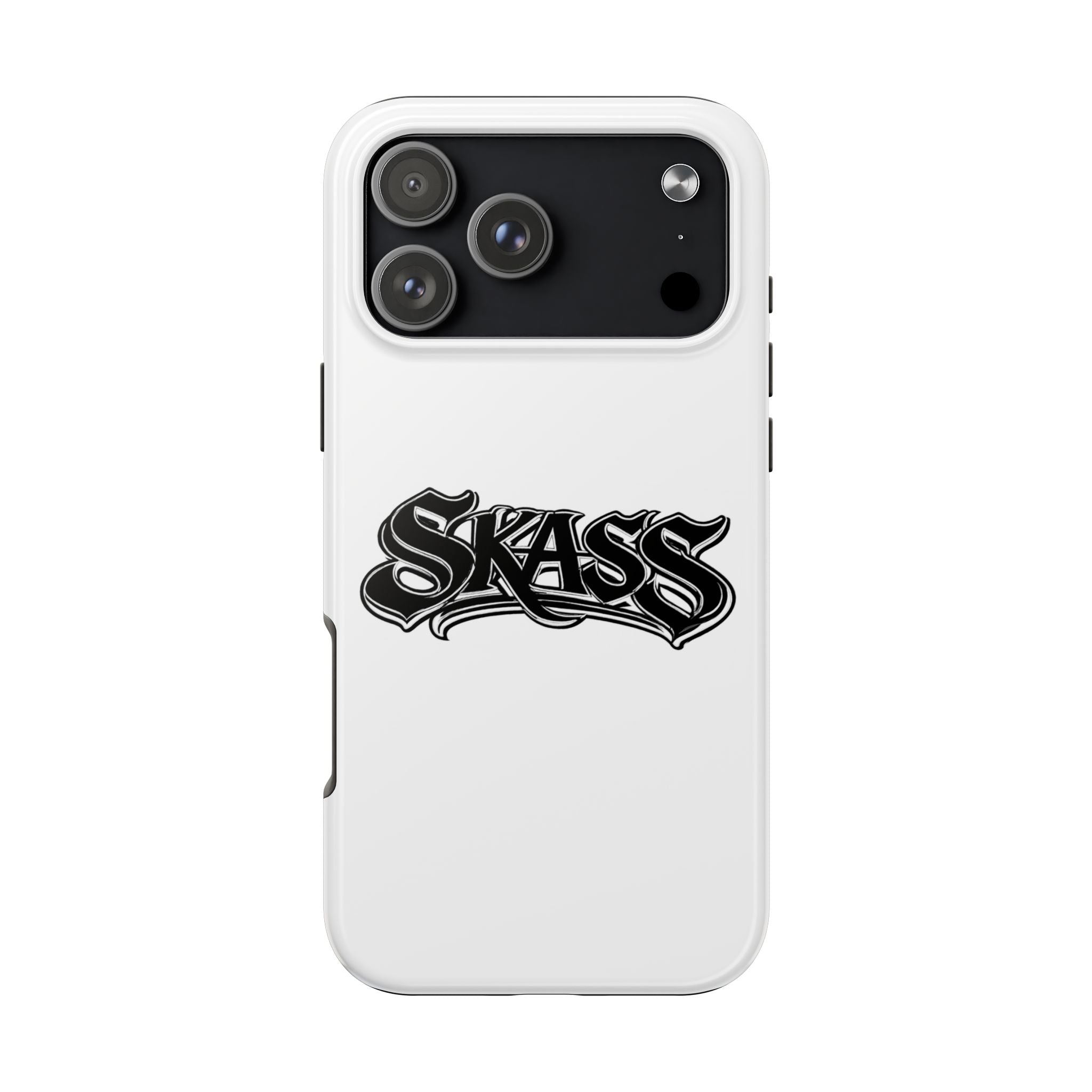 Skass Tough Phone Case — Rugged Protective Phone Cover with Bold Graffiti Logo