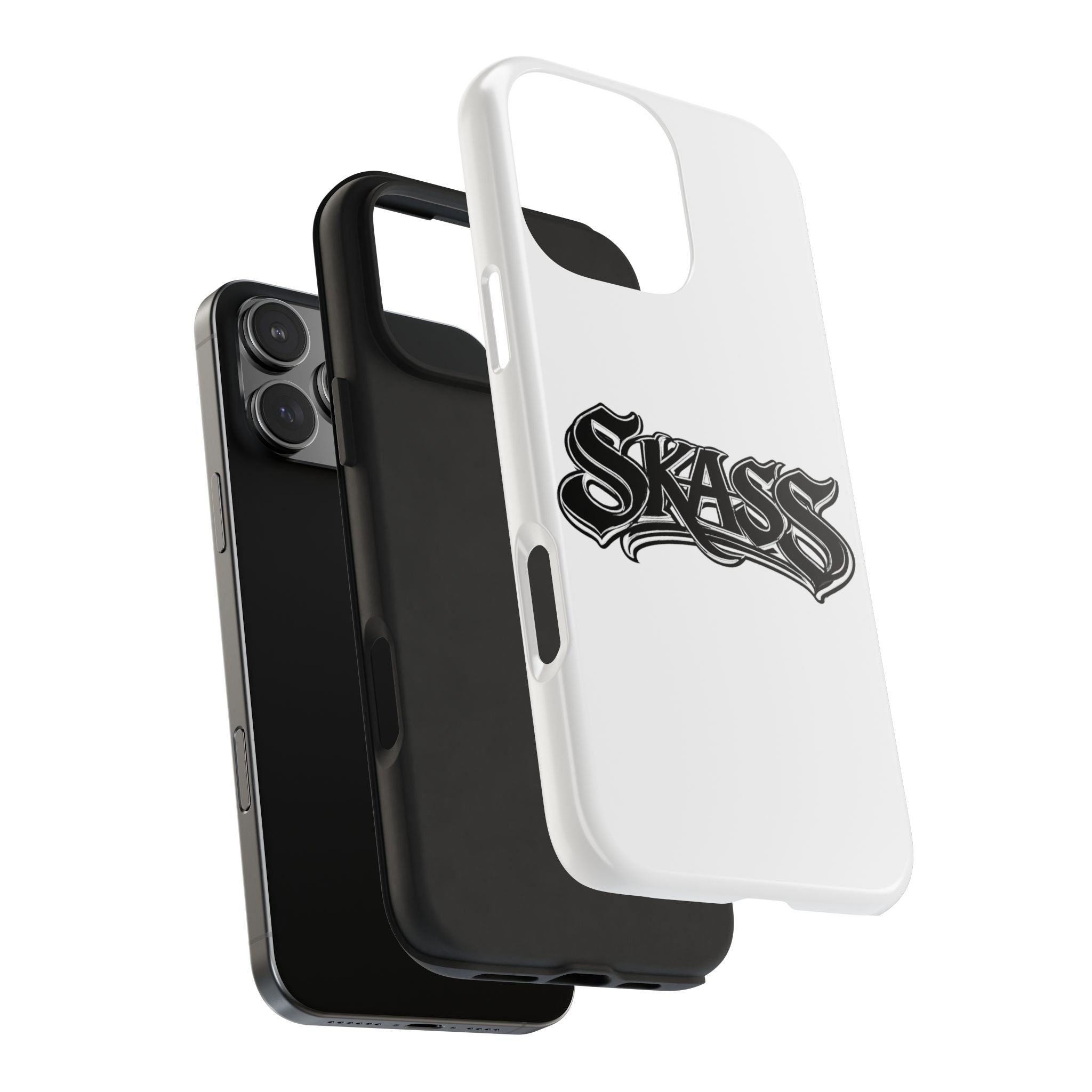 Skass Tough Phone Case — Rugged Protective Phone Cover with Bold Graffiti Logo