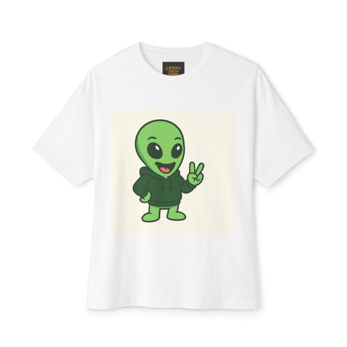 short sleeve alien graphic tee