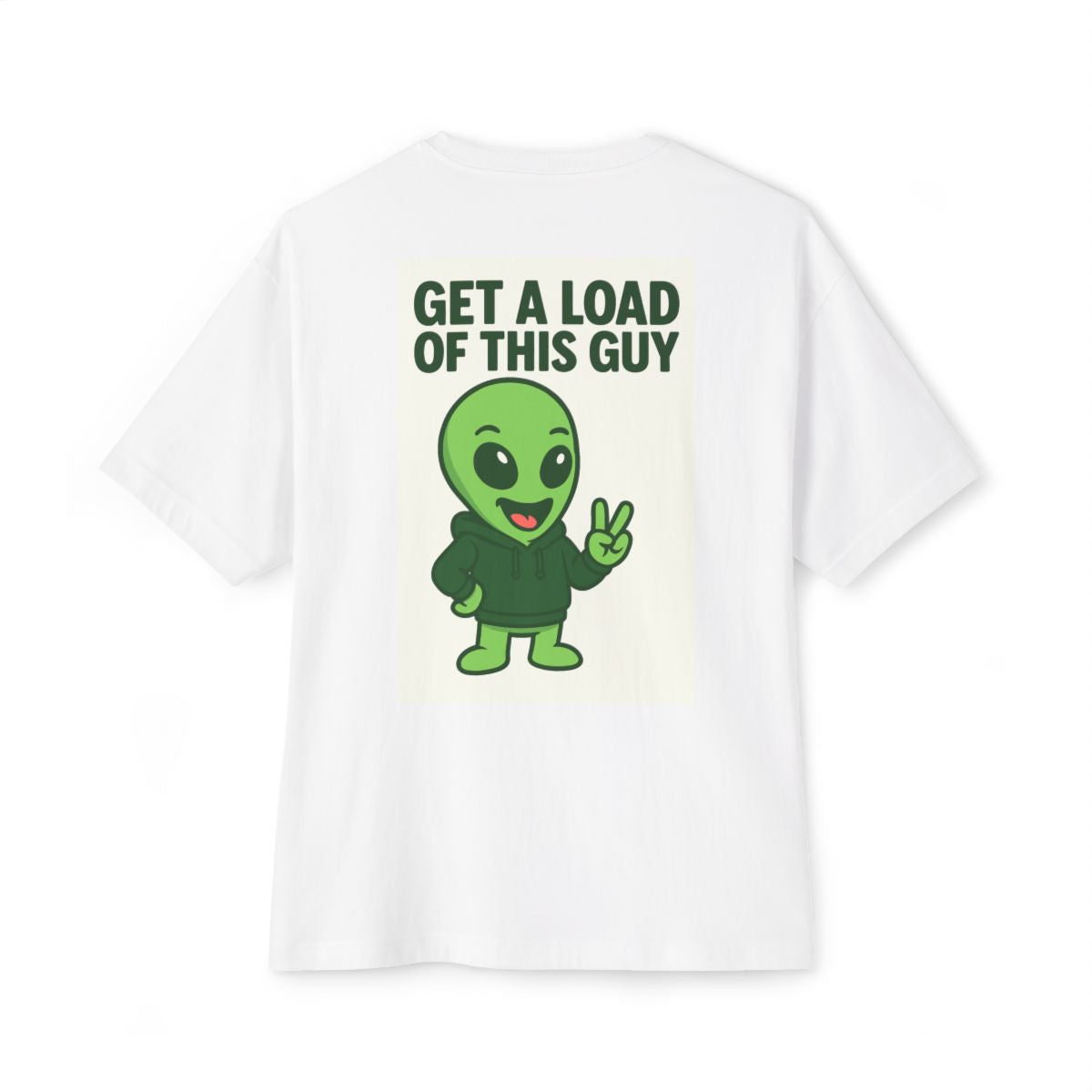 short sleeve alien graphic tee