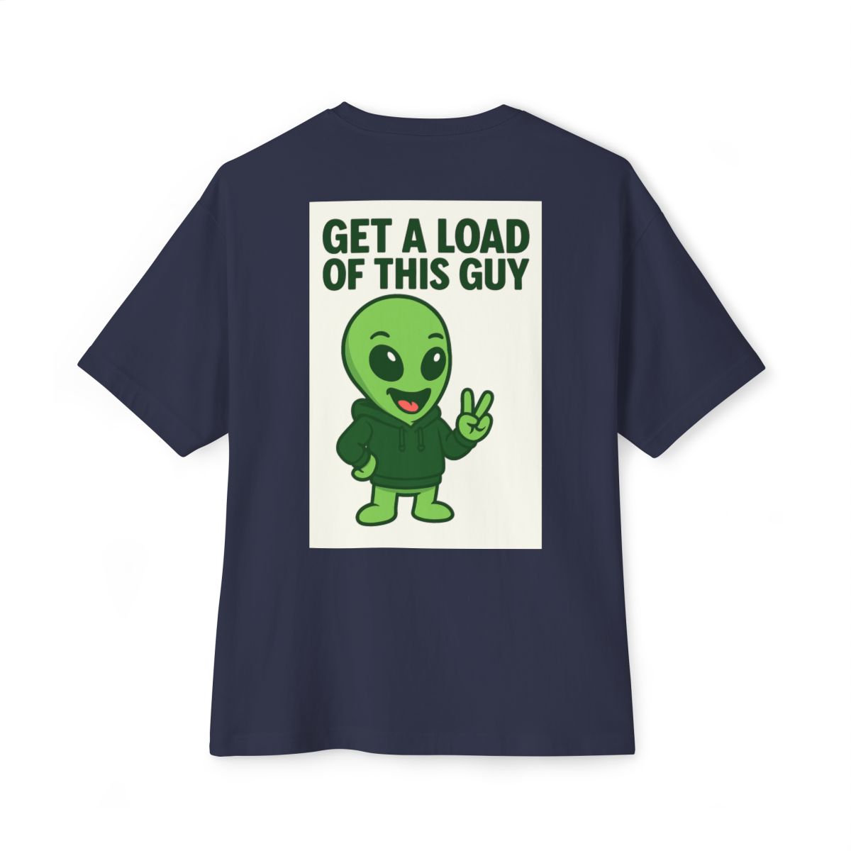 short sleeve alien graphic tee