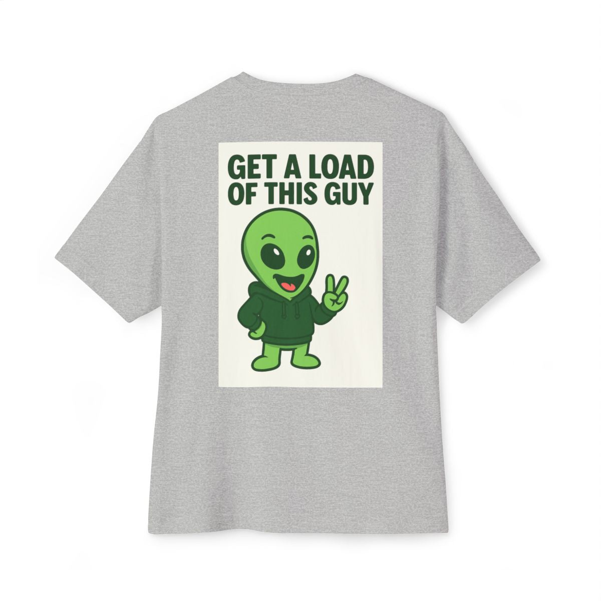 short sleeve alien graphic tee