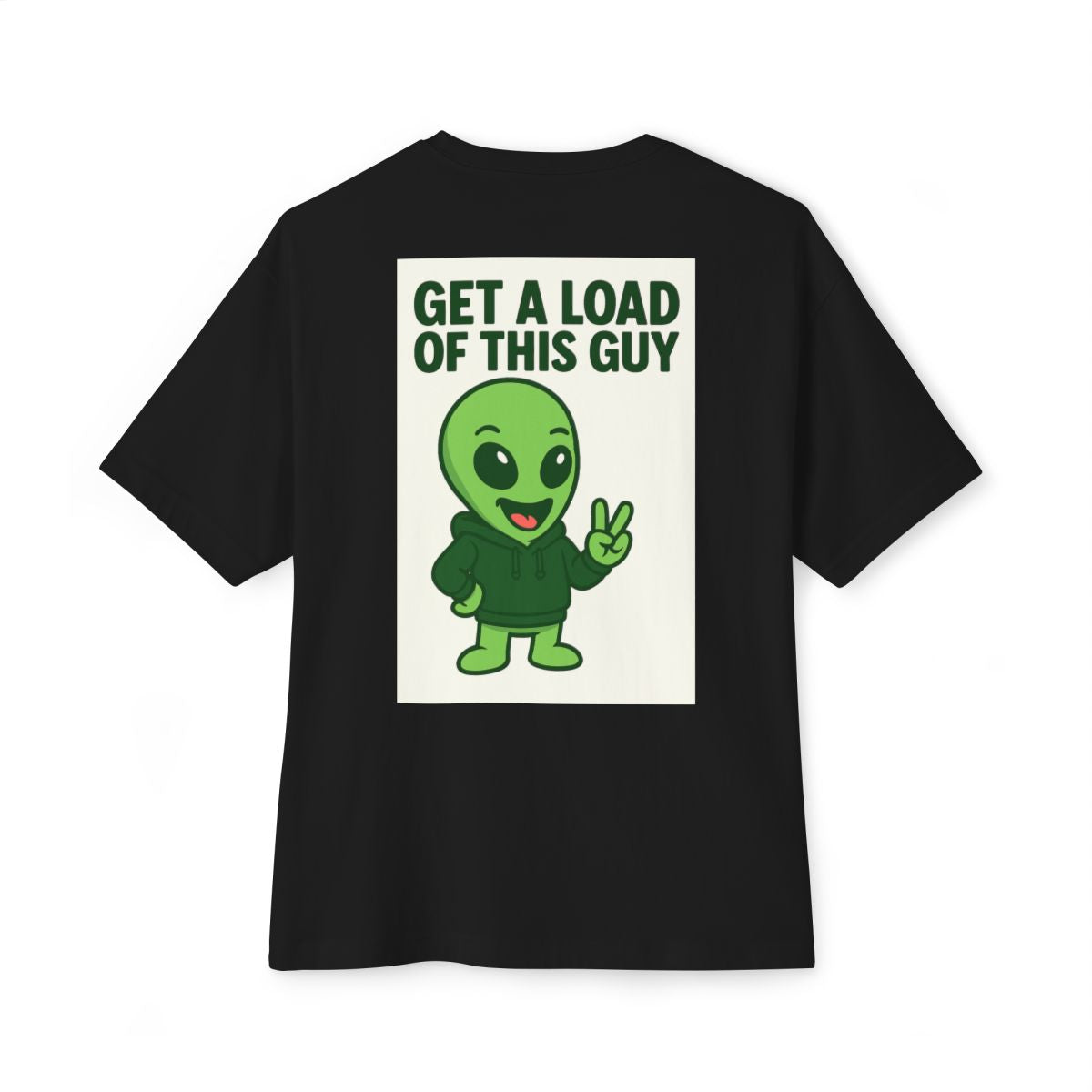 short sleeve alien graphic tee