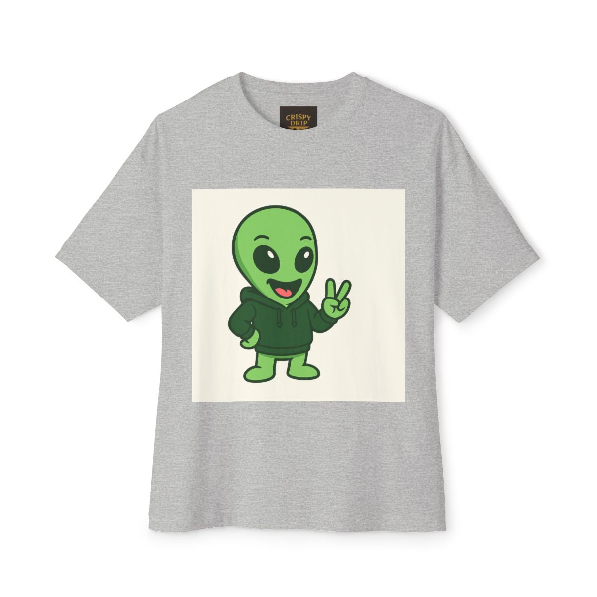 short sleeve alien graphic tee