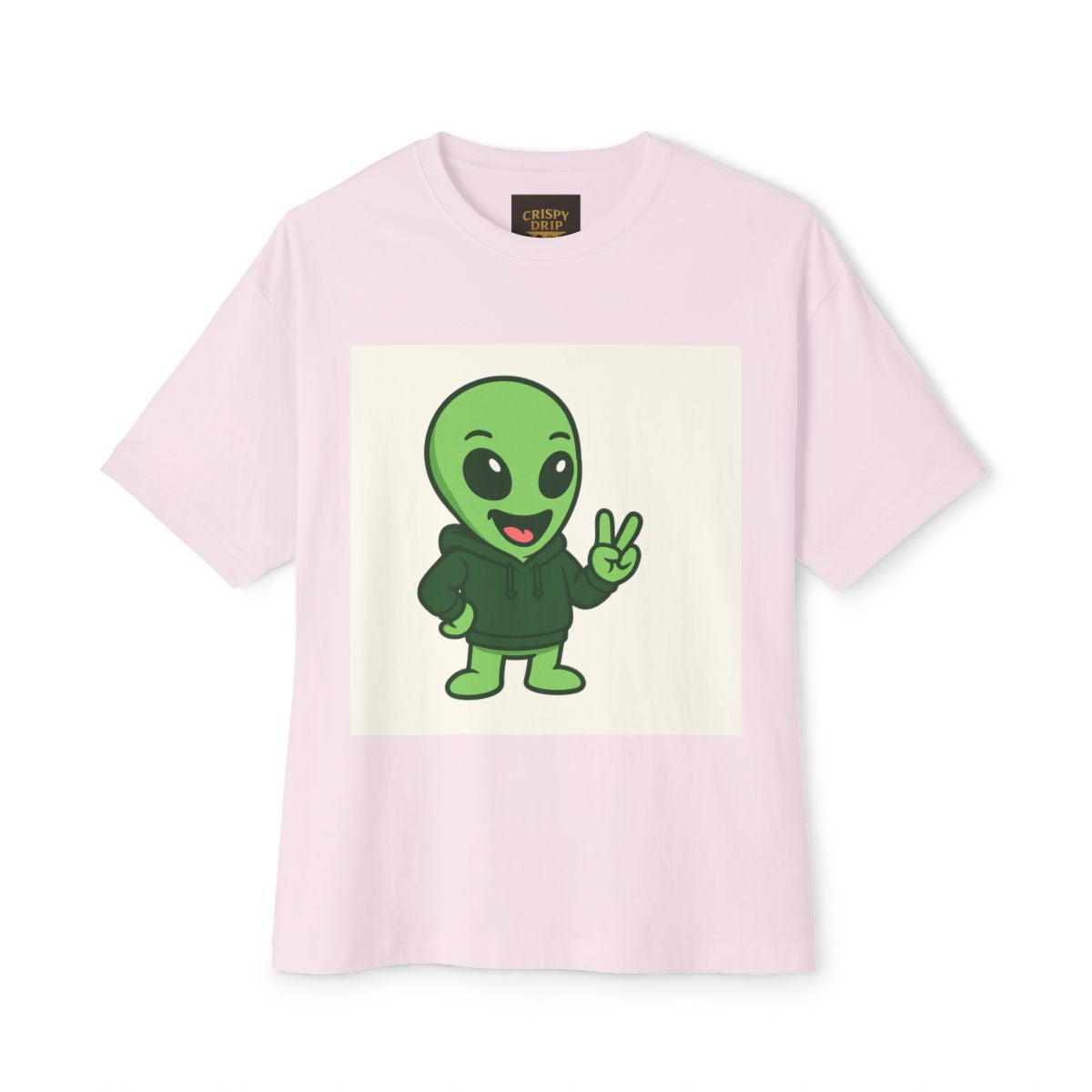 short sleeve alien graphic tee